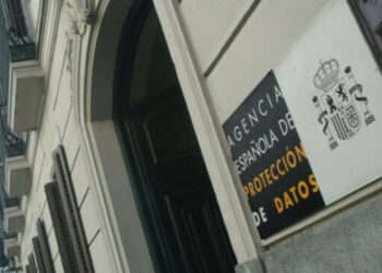 Fachada de la sede de la Agencia Española de Protección de Datos en Madrid.